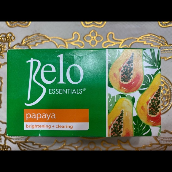 🌸SOLD🌸NEW BELO ESSENTIALS PAPAYA SOAP BAR - Picture 2 of 9